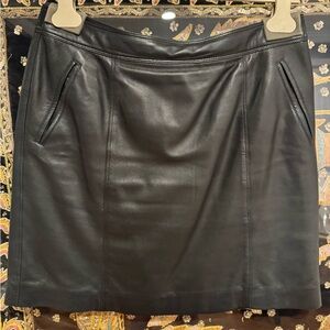 Burberry Black Mini Skirt
